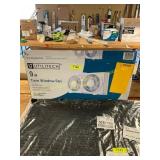 Utilitech 9in Reversible Window Fan