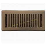 allen + roth 4-in x 12-in Steel Floor Register