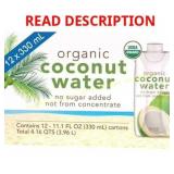 Kirkland Organic Coconut Water, 11.1 oz