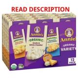 Annie's Organic Mac & Cheese Variety Pack