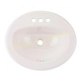 Project Source Drop-In Oval Sink (20x17)