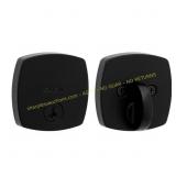 Midtown Matte Black Deadbolt with SmartKKey