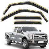 Ford F-Series SuperCrew Rain Guards 4 pcs