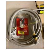 Range Receptacle, 15' Garden Hose