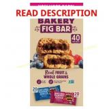 Natures Bakery Fig Bar Variety Pack 40 Count