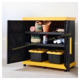 Project Source 36x38x20 Garage Cabinet Black