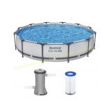 complete complete?Steel Frame 12ft x 30in Pool