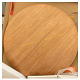 Round Table Top, 5', Brown