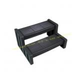 Vinyl Works 29' Deluxe Resin Steps, Black