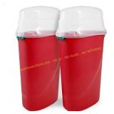 HOMZ 30' Gift Wrap Storage Container, 2 Pack