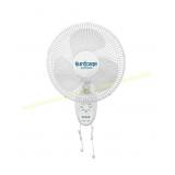 Hurricane 12' Oscillating Fan, 3-Speed, White