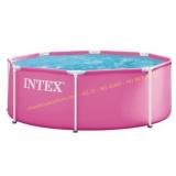 Complete? INTEX 28290EP 8ft x 30in Pink Pool, Pool
