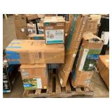 Complete? Pallet of assorted pools and Accessories