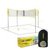 CROSSNET Four Square Volleyball Net Set?Complete?