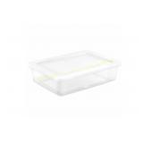 Sterilite 28 qt Storage Box with White Lid