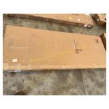 King upholstered head board