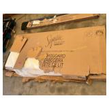 Upholstered king headboard