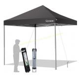 10x10ft Pop Up Canopy Tent, 1-Person, SILVER