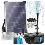 Antfraer Solar Pond Filter with Pump (10W)
