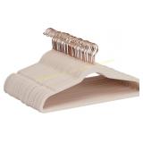 Amazon Basics Velvet Non-Slip Suit Hangers, 50