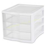 Sterilite 3.6 cu ft White Drawer Organizer