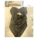 Bathing Suit, XL, Black