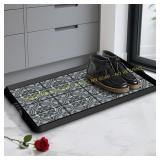 BEHERO Boot Tray Mat, Rubber, 16x27.5, Gray