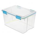 Sterilite 54-Qt Gasket Box, Blue