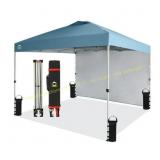 CROWN SHADES Canopy Tent 10x10 Pop Up Gazebo grey