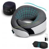 Proglobe Travel Neck Pillow   Memory Foam