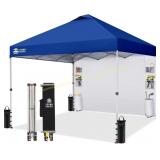 CROWN SHADES Canopy Tent 10x10 Navy Blue