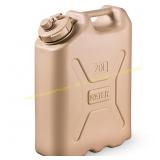 Scepter 5-Gallon Portable Water Jug, Sand 2ct