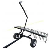 complete? Yard Tuff 60" Pine Straw ATV Rake w/ Whe