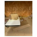 Cardboard Letter E, 13.7", Card Holder
