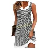 ETCYY Beach Dress: 2026 Sundress, Striped