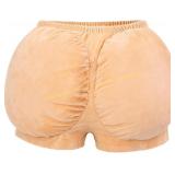Granny Prank Prop: Padded Butt Shorts, Plush
