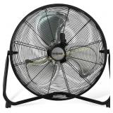 Hurricane Pro 20in Black Floor Fan, 3 Speeds