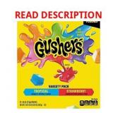 Gushers Strawberry Splash & Tropical 42ct