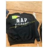 Size S Gildan Nap Queen Crewneck