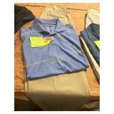 Size M Golf Shirt + Dockers 32x30 Khakis