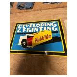 Developing & printing Kodak film sign