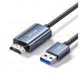 USB 3.0 to HDMI Cable 5ft, 1080P Adapter
