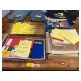 School Supplies(Notepads, Erasers, Pens)