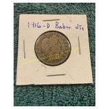 1916-D Barber Quarter
