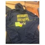 Levelwear M Milwaukee Brewers Performance Hoodie
