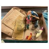 Vintage Lures, Tank, Texaco Pump, Etc