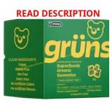 Gruns Superfood Greens Gummies - 35 Packs