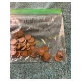 Bag Lincoln 1930's Wheat Cents