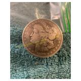 Morgan Dollar Scarf Holder