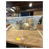 Box of vintage items